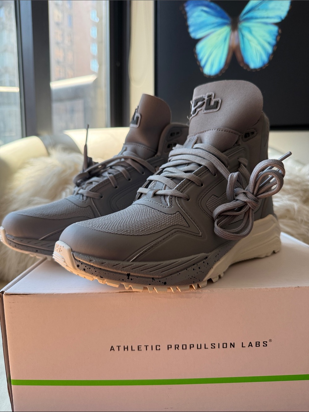 NIB, APL Women’s TechLoom Defender High-Top Sneakers